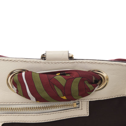 Gucci Monogram Medium Positano Tote Off White 12 of 12