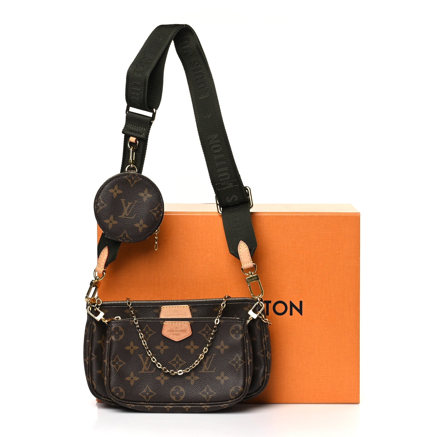 Louis Vuitton Monogram Multi Pochette Accessories Kaki 10 of 10