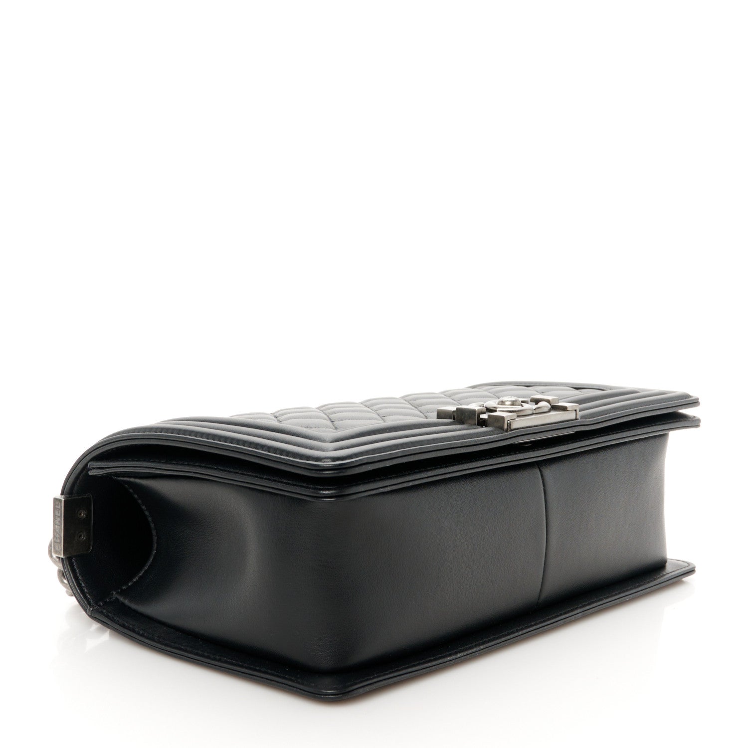 Chanel Calfskin Quilted Medium Boy Flap Black 4 of 11