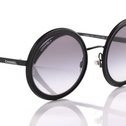 Chanel Round Sunglasses 4226 Black 6 of 7