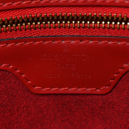 Louis Vuitton Epi Lussac Castillan Red 5 of 8
