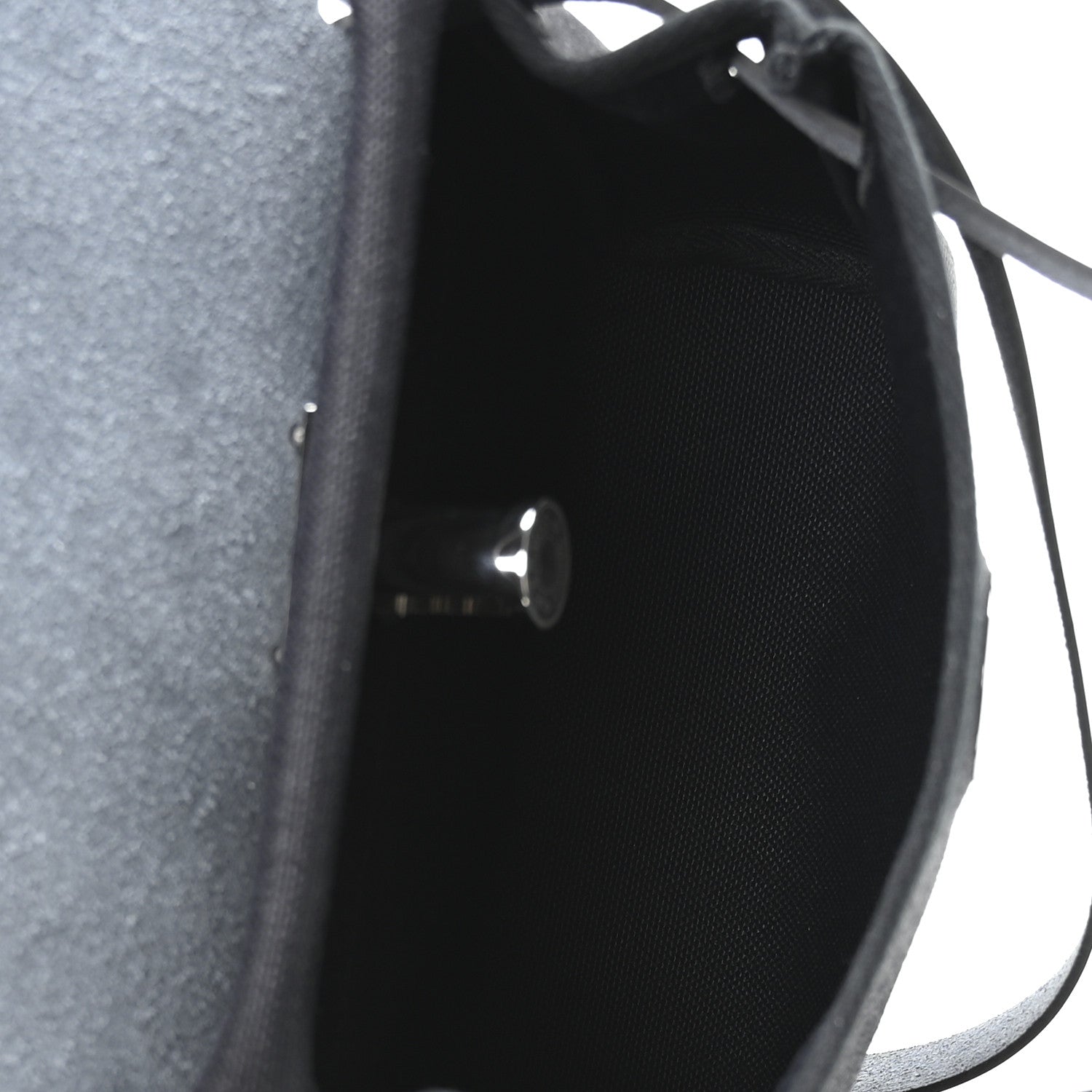 Hermes Military Toile Vache Hunter Herbag Zip Retourne 20 Black 5 of 11