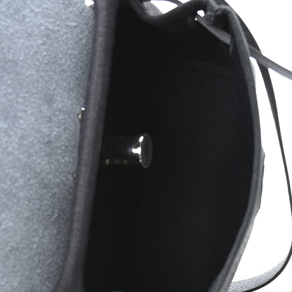 Hermes Military Toile Vache Hunter Herbag Zip Retourne 20 Black 5 of 11