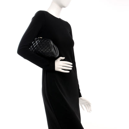 Chanel Caviar Quilted Timeless Clutch Black 2 of 15