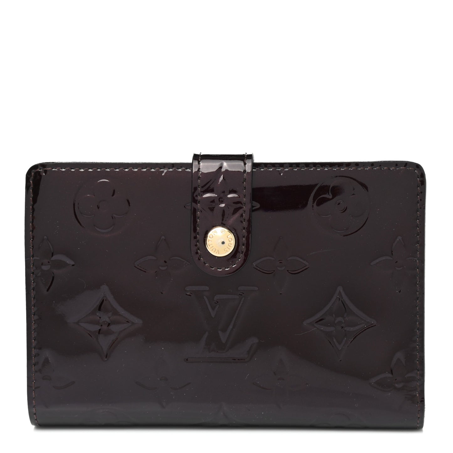 Vernis French Purse Wallet Amarante