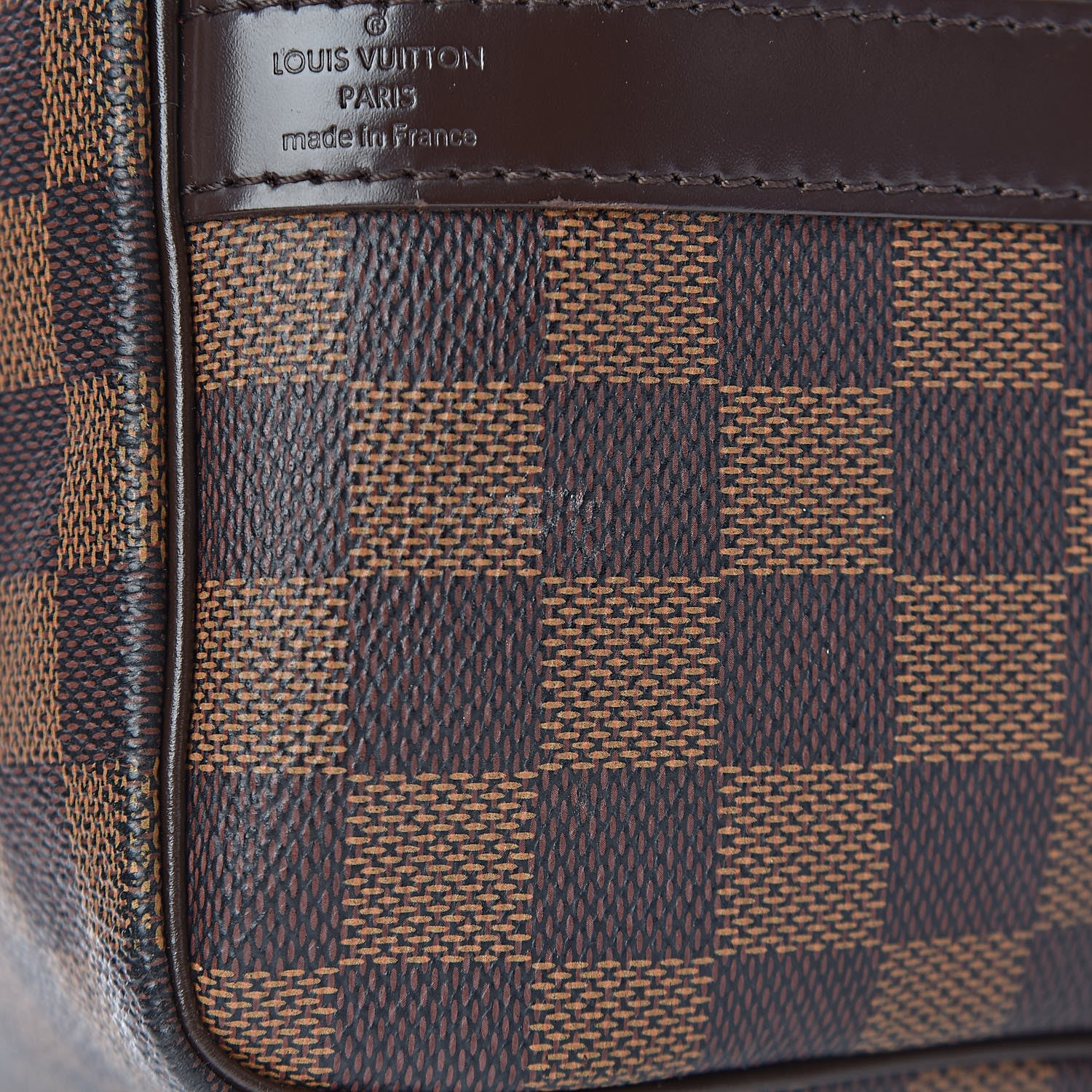 Louis Vuitton Damier Ebene Speedy Bandouliere 30 16 of 16