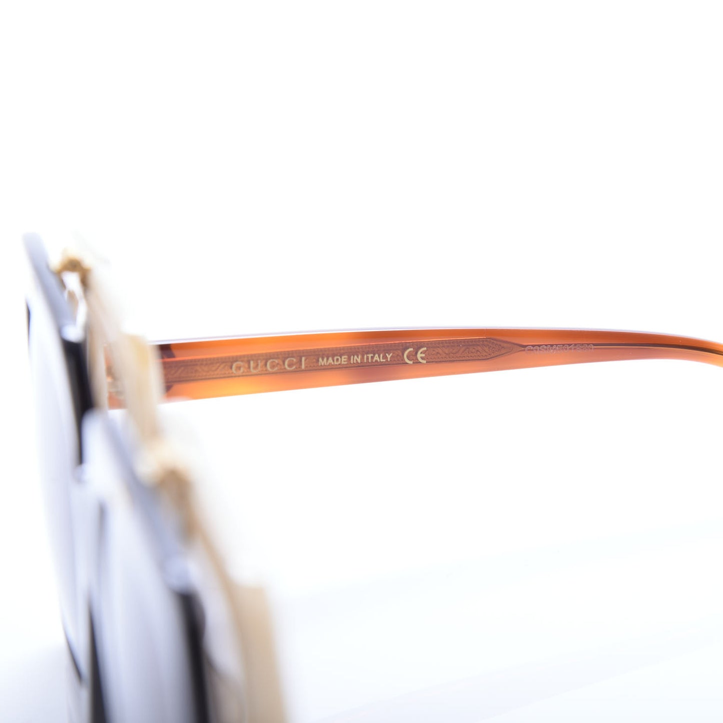 Acetate Oversized Flip Up Sunglasses GG0088S Tortoise