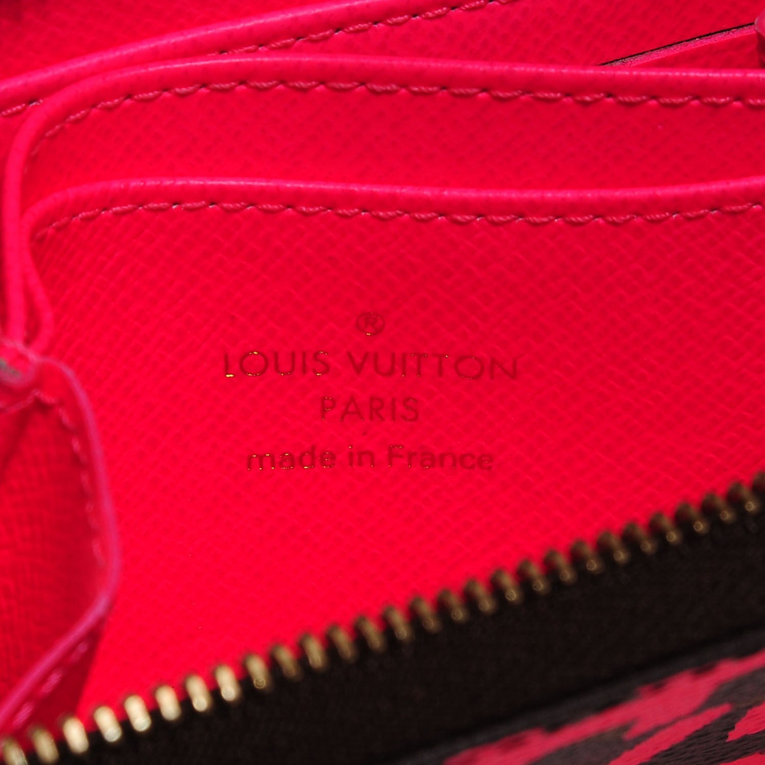 Louis Vuitton Monogram Graffiti Zippy Coin Purse Fuchsia 6 of 7