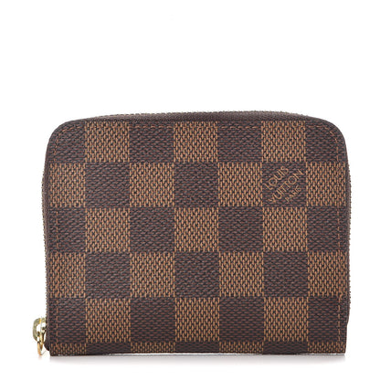 Louis Vuitton Damier Ebene Zippy Coin Purse 1 of 7