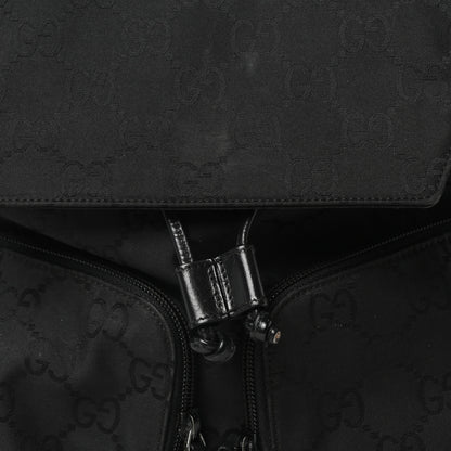 Gucci Nylon Monogram Backpack Black 8 of 10