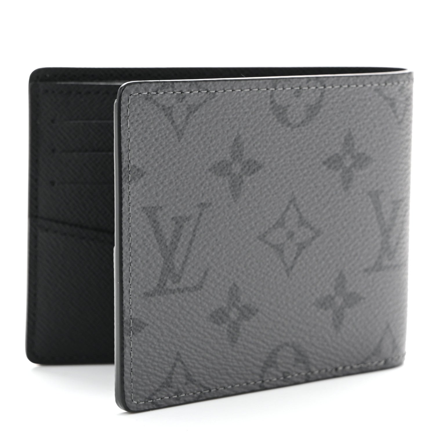 Louis Vuitton Monogram Reverse Eclipse Slender Wallet 3 of 8