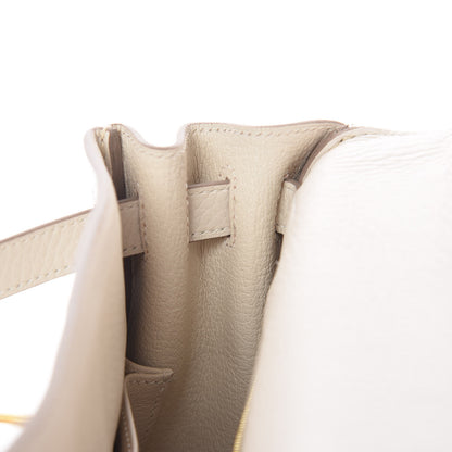 Hermes Taurillon Clemence Kelly Retourne 28 Craie 20 of 46