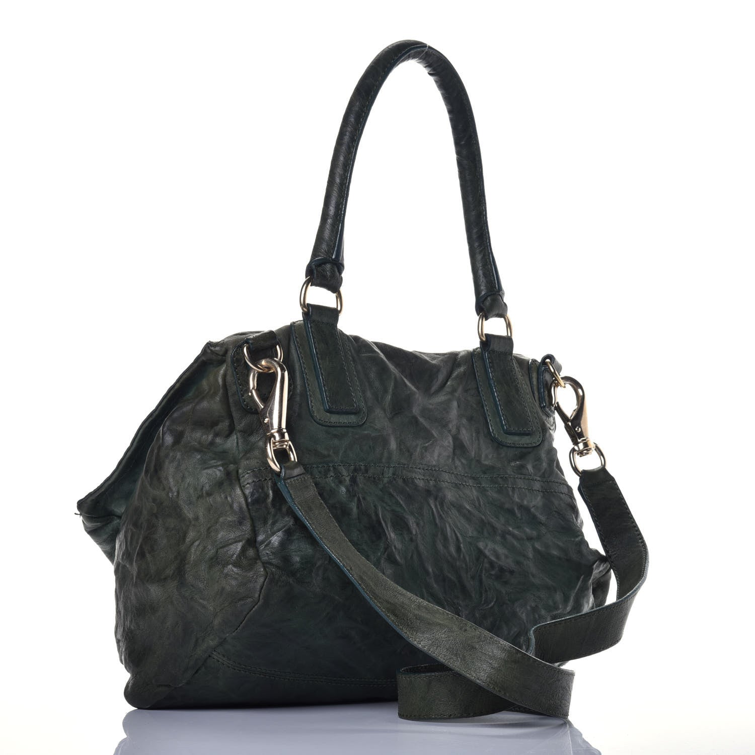 Givenchy Tumbled Sheepskin Medium Pandora Khaki 4 of 9
