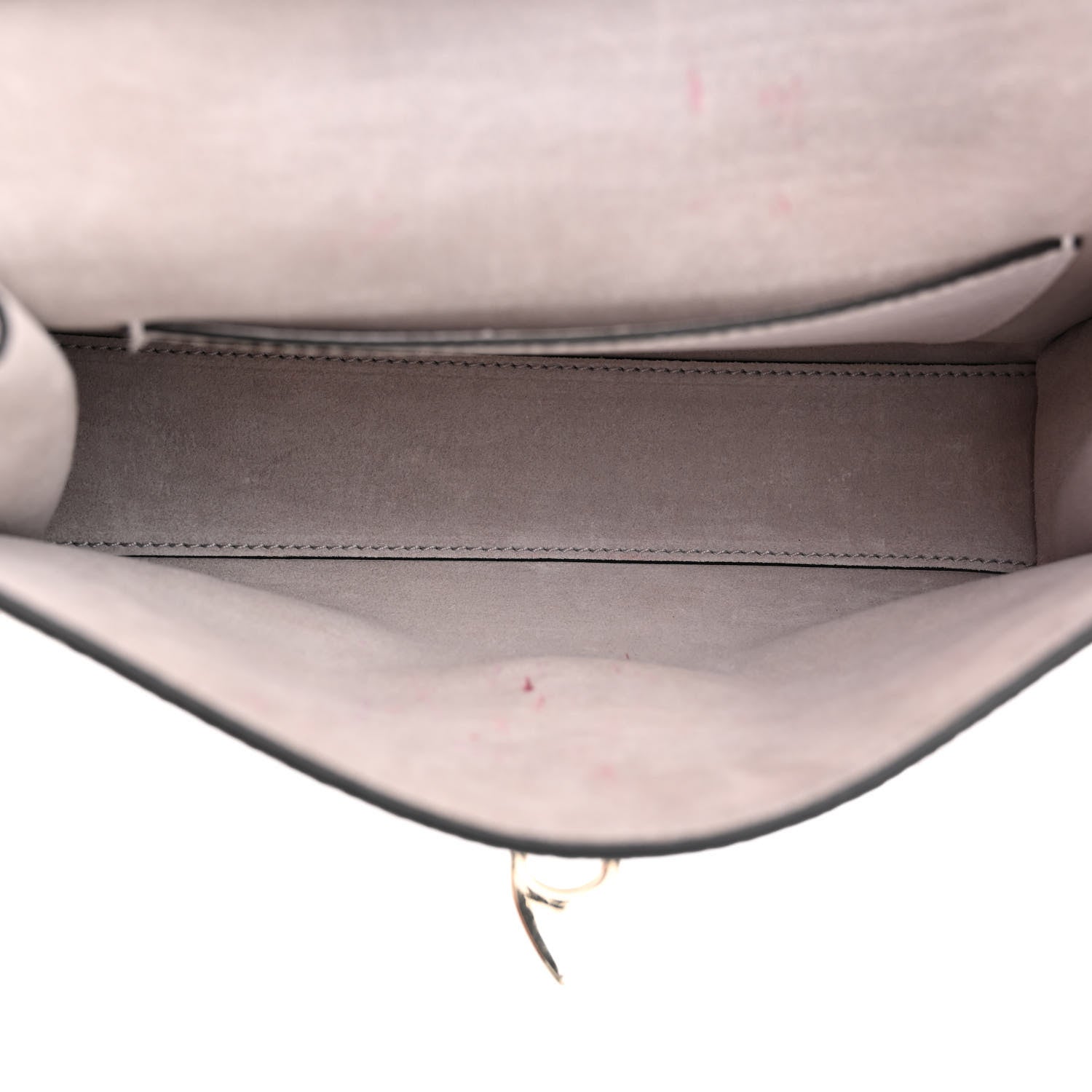 Valentino Garavani Pebbled Calfskin Medium Rockstud Flip Lock Crossbody Bag White 5 of 12