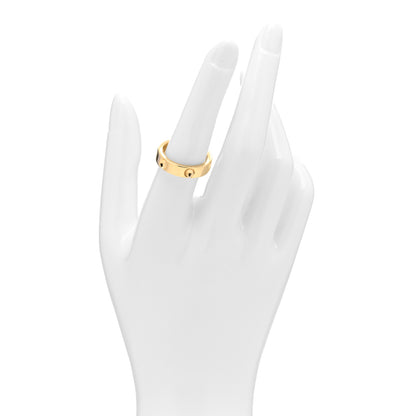 Louis Vuitton 18K Yellow Gold Empreinte Ring 54 7 2 of 4