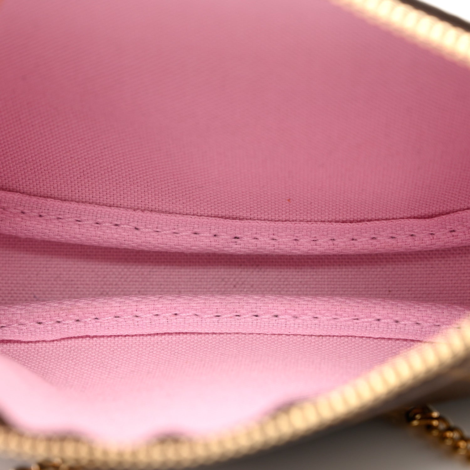 Louis Vuitton Monogram 2021 Christmas Animation Japanese Garden Mini Pochette Accessories Wisteria Pink 6 of 7