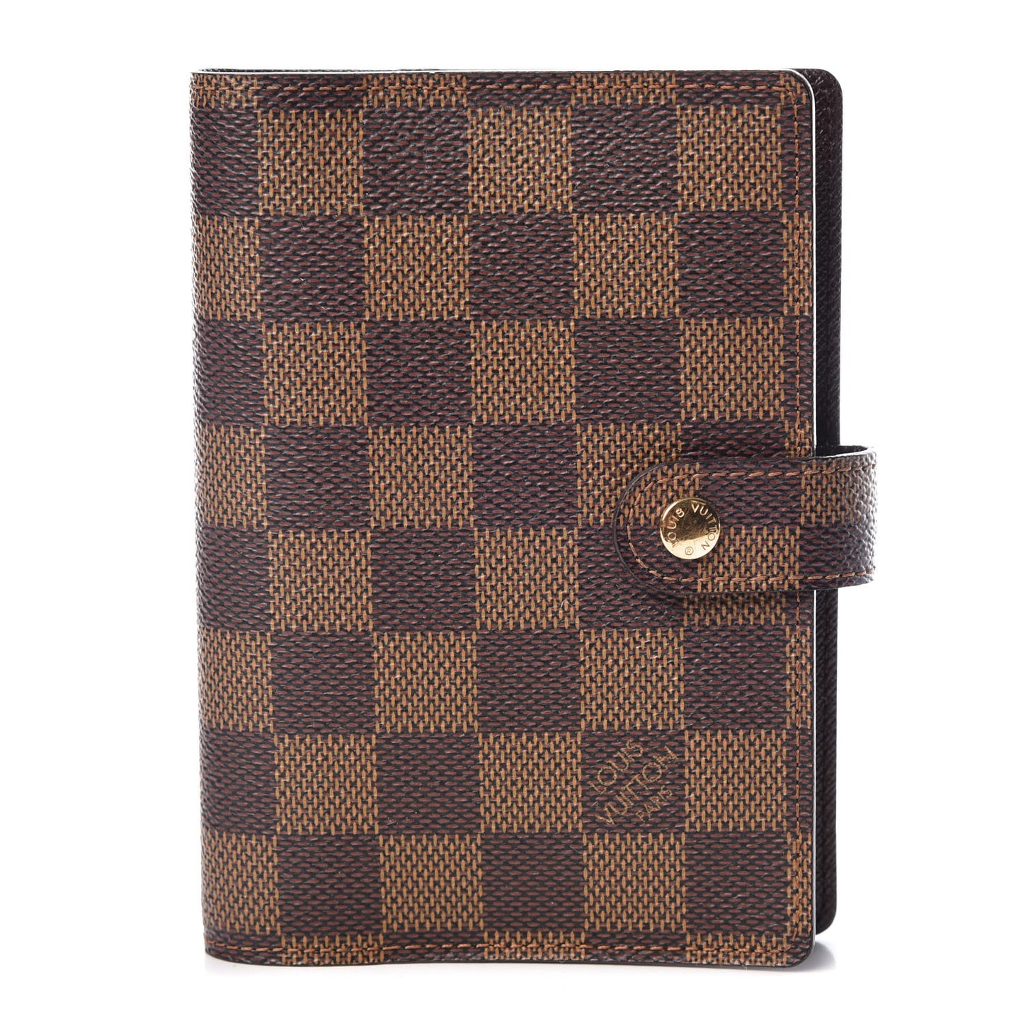 Damier Ebene Small Ring Agenda Cover