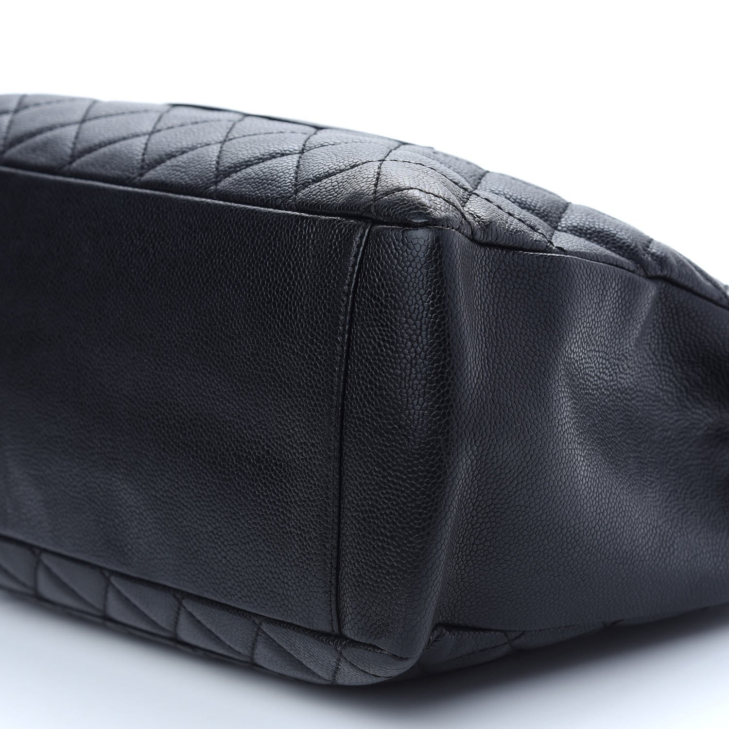 Chanel Caviar Quilted Grand Shopping Tote GST Black 9 of 12