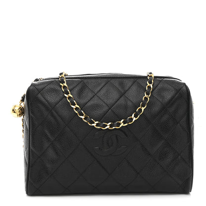 Chanel Caviar Quilted Camera Case Black 1 of 12