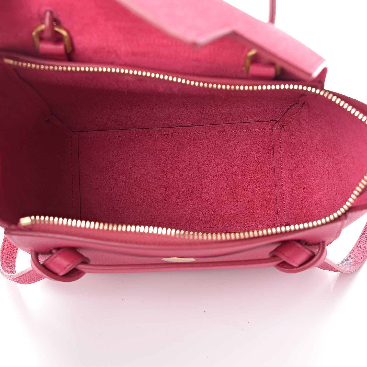 Celine Grained Calfskin Nano Belt Bag Pink 5 of 9