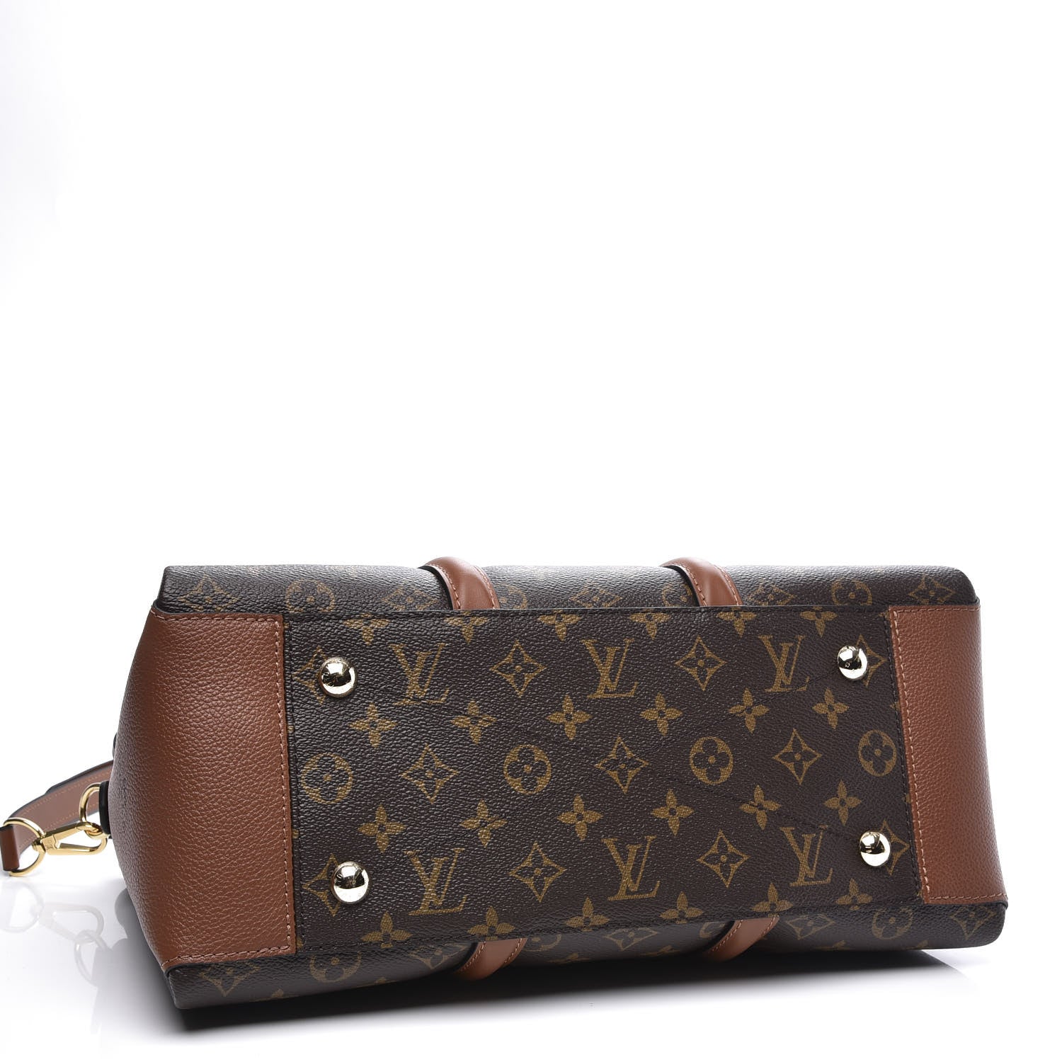 Louis Vuitton Monogram Soufflot MM Caramel 3 of 10