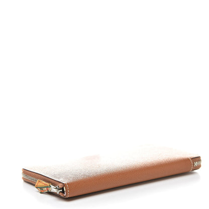 Hermes Epsom Silk'In Wallet Gold 4 of 10