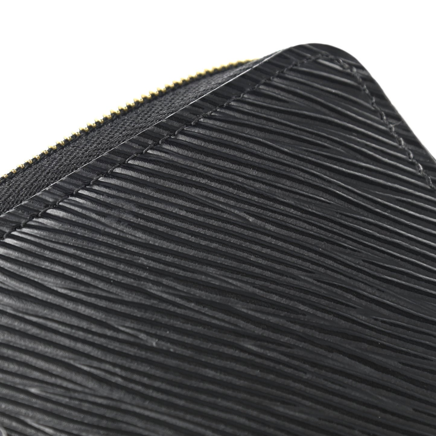 Epi Love Lock Zippy Coin Purse Black