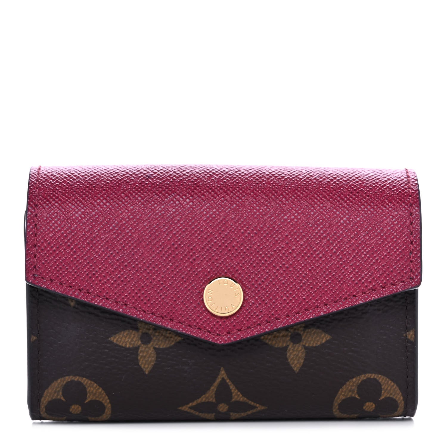 Louis Vuitton Monogram Sarah Multicartes Fuchsia 1 of 10