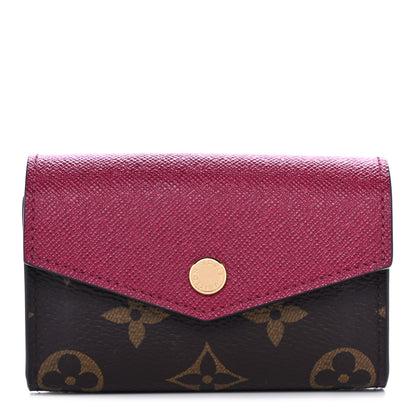 Louis Vuitton Monogram Sarah Multicartes Fuchsia 1 of 10