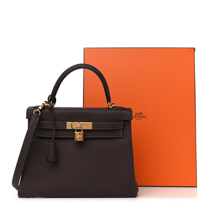 Hermes Togo Kelly Retourne 28 Ebene 12 of 12