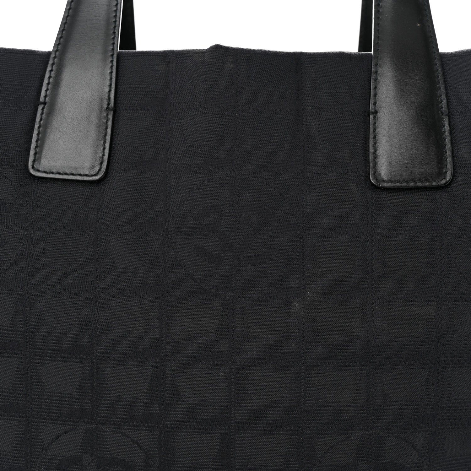 Chanel Nylon Medium Travel Tote Black 8 of 13