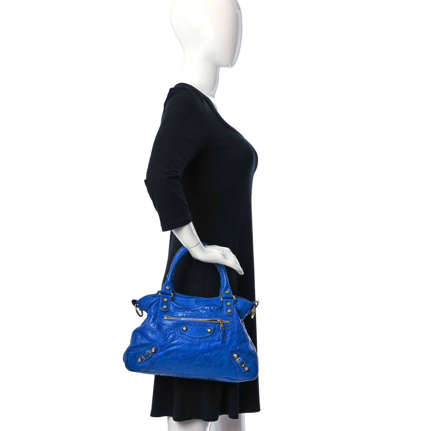 Agneau Giant 12 Gold Hardware Town Blue Lazuli