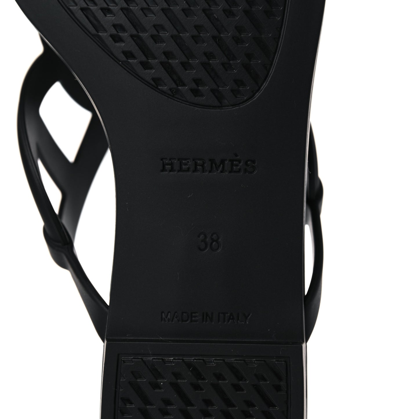 Rubber Womens Egerie Sandals 38 Black