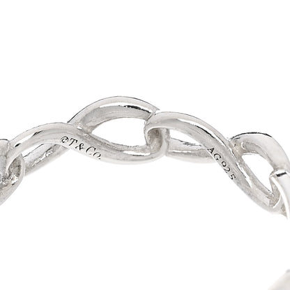Tiffany Sterling Silver Narrow Infinity Band Ring 52 6 4 of 4