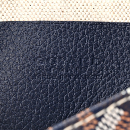 Goyard Goyardine Plumet Wallet Clutch Navy 7 of 11