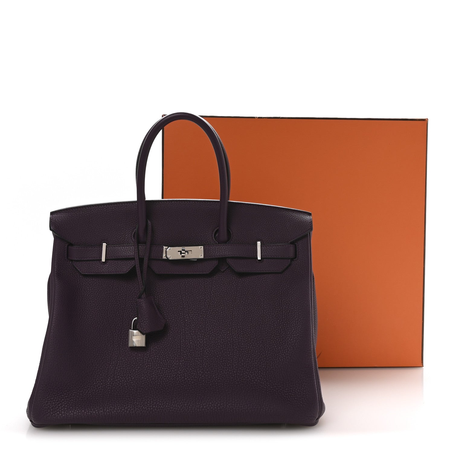 Hermes Togo Birkin 35 Cassis 11 of 11