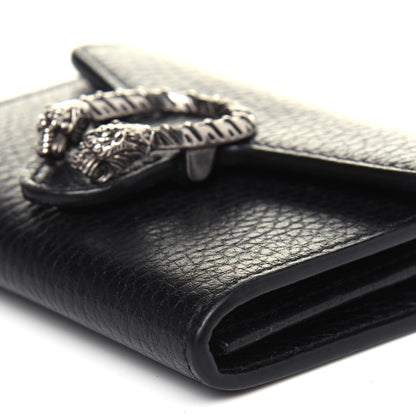 Gucci Calfskin Dionysus Coin Purse Black 8 of 11