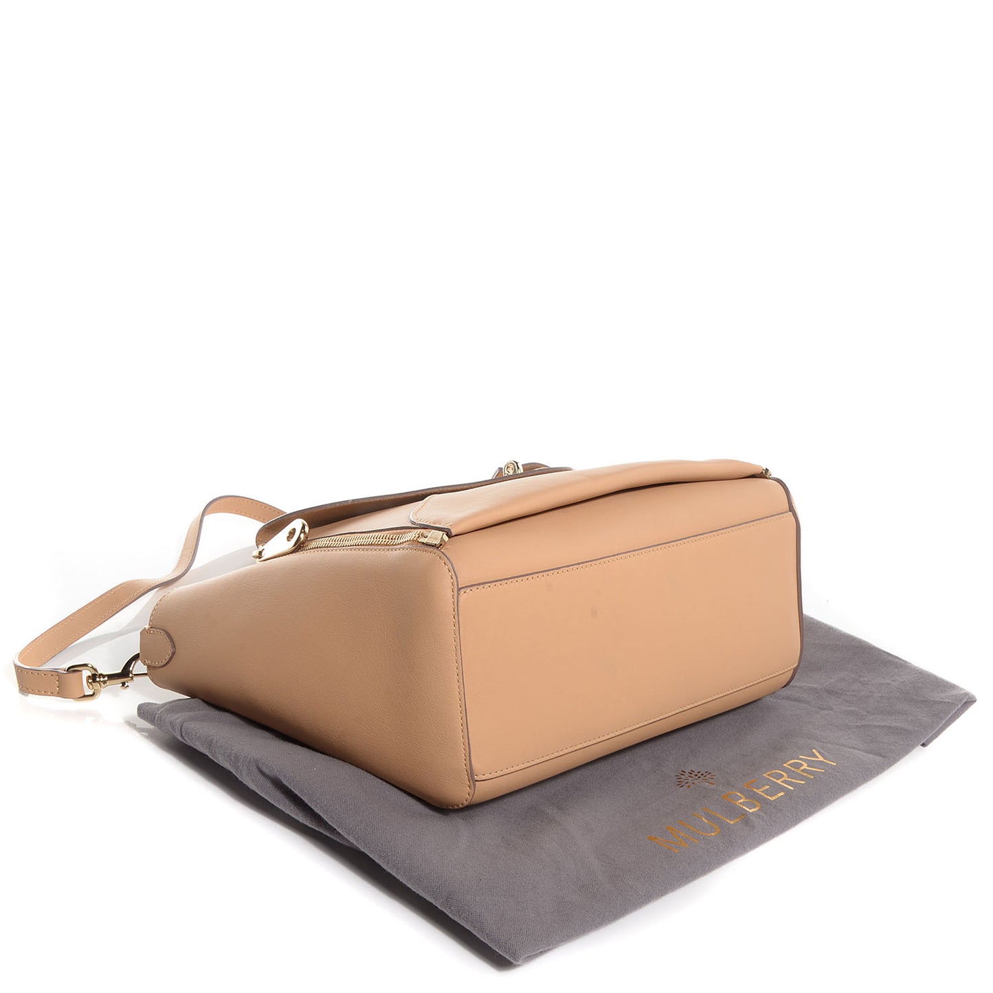 Silky Calf Small Willow Tote Wheat