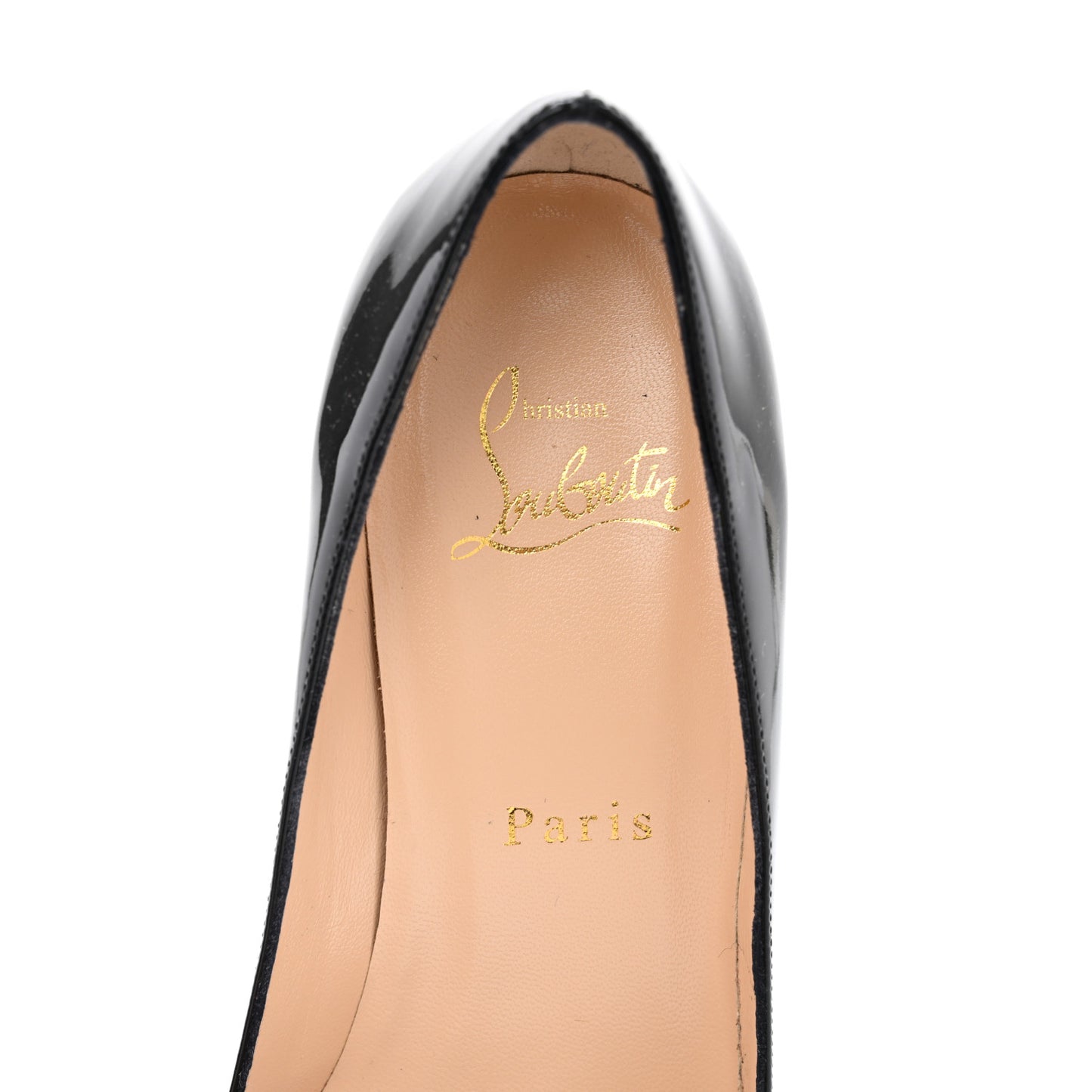 Patent Shelley 90 Pumps 36.5 Black Red