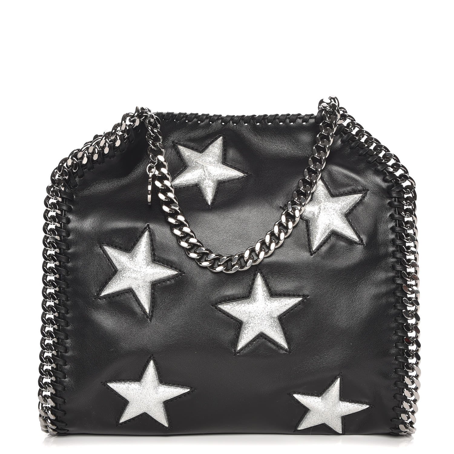 Stella McCartney Alter Nappa Embossed Mini Star Falabella Tote Black 1 of 7