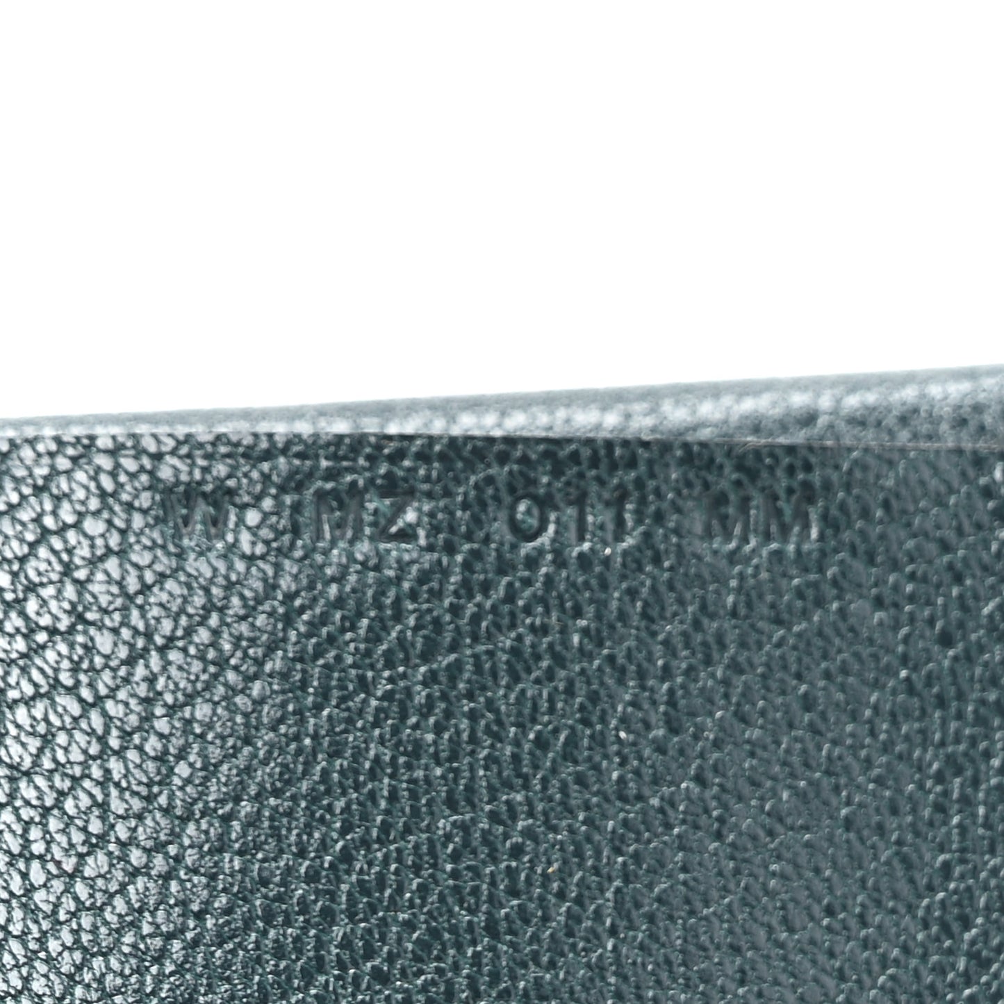 Chevre Mysore Duo Calvi Card Case Bleu Abysse