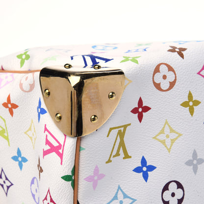 Louis Vuitton Monogram Multicolor Speedy 30 White 10 of 20