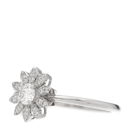 Tiffany Platinum Diamond Enchant Garden Flower Ring 49 5 3 of 6