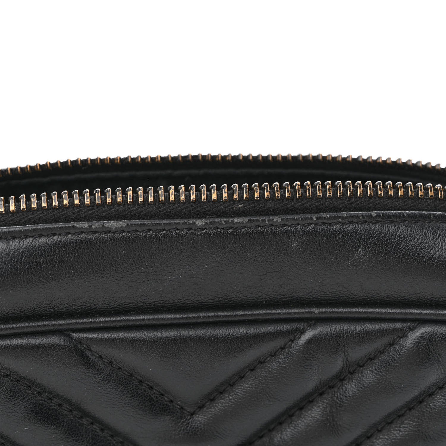 Saint Laurent Calfskin Matelasse Monogram Monochrome Lou Camera Bag Black 13 of 18