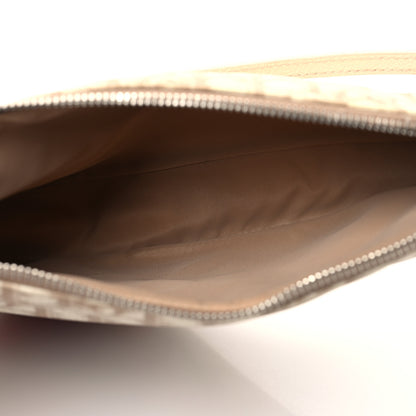 Christian Dior Monogram Vintage Flowers Mini Saddle Bag Beige 5 of 9