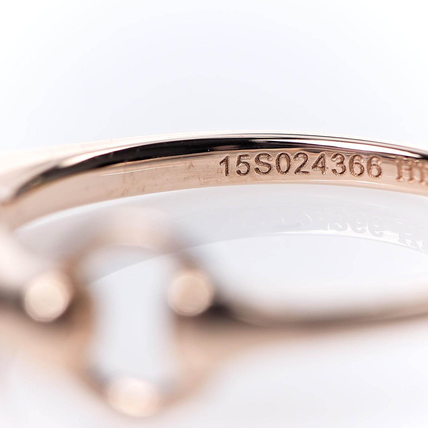 18K Rose Gold Diamond TPM Galop Ring 47 4