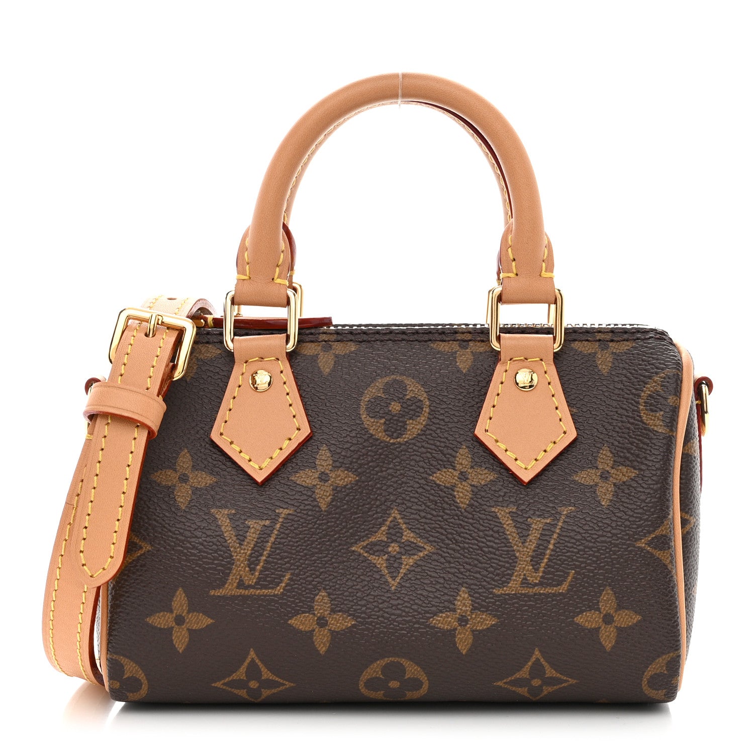 Louis Vuitton Monogram Nano Speedy Bandouliere 1 of 11