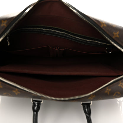 Louis Vuitton Monogram Macassar Porte-Documents Voyage GM 5 of 9
