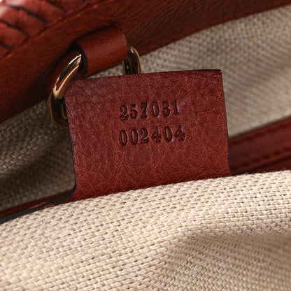 Gucci Monogram Large Marrakech Tote Red 7 of 12