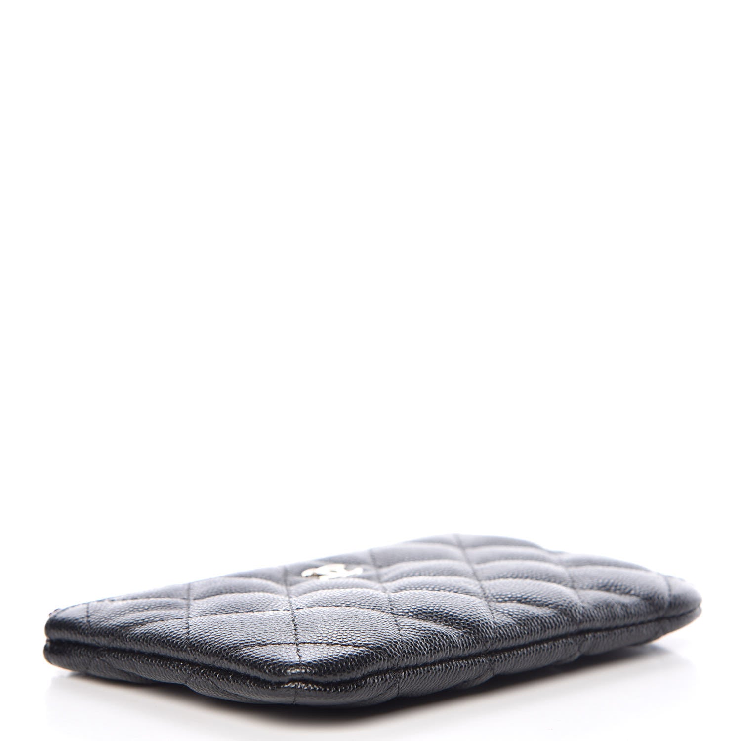 Chanel Caviar Quilted Small Cosmetic Case Black 4 of 10